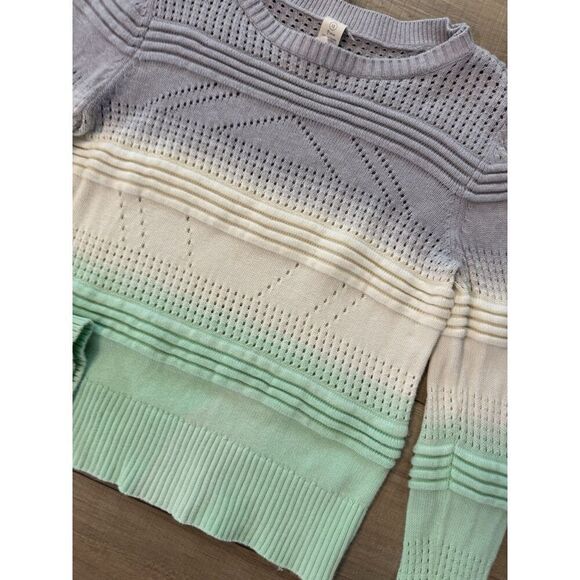 Ivivva Calm After Practice Sweater Size Girls 12 Multi-Color Lululemon Girls - Picture 2 of 2